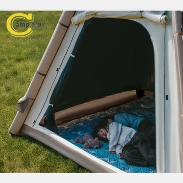 چادر بادی سه نفره نیچرهایک Ango مدل CNK2550WS017 سایبان دار — تصویر ۷