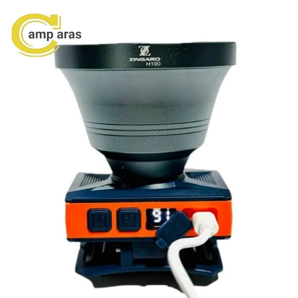 چراغ پیشانی شارژی زینگارو مدل Zingaro H190 — تصویر ۳