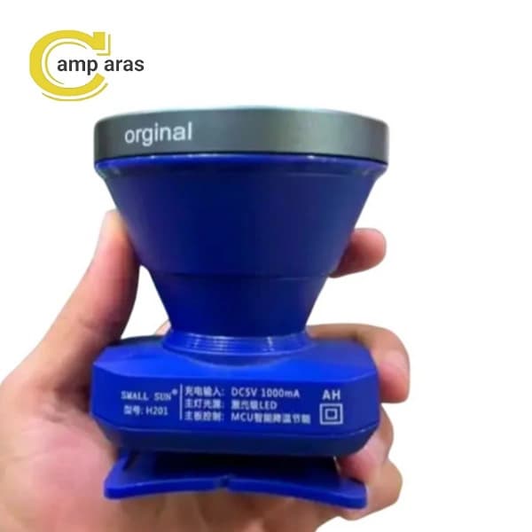 چراغ پیشانی 14W وات اسمال سان مدل ZY-H201 شارژی — تصویر ۴