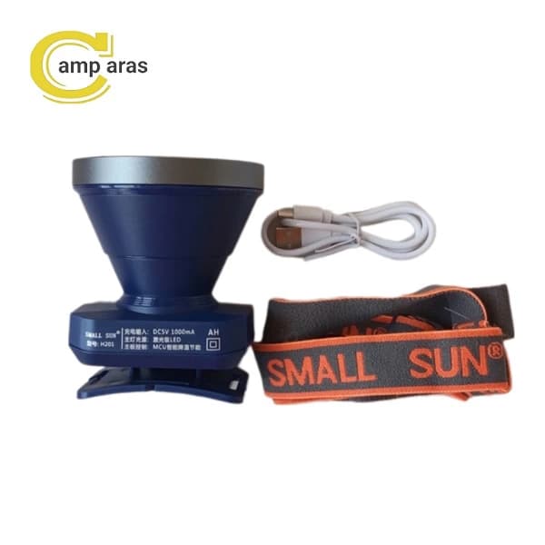 چراغ پیشانی 14W وات اسمال سان مدل ZY-H201 شارژی — تصویر ۶