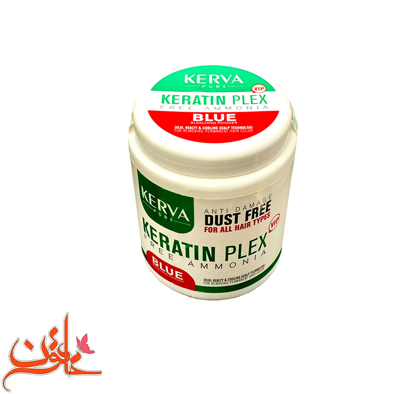 پودر دکلره کروا پیور مدل KERATIN PLEX VIP وزن 400 گرم