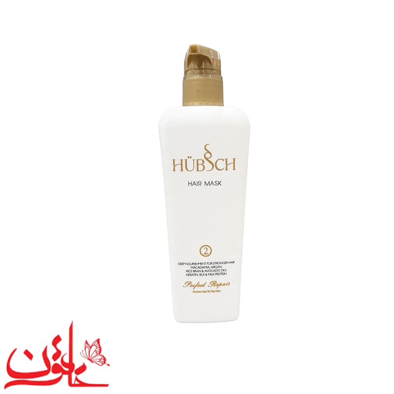 ماسک مو بدون سولفات هوبش HUBSCH حجم 450 میل — تصویر ۶