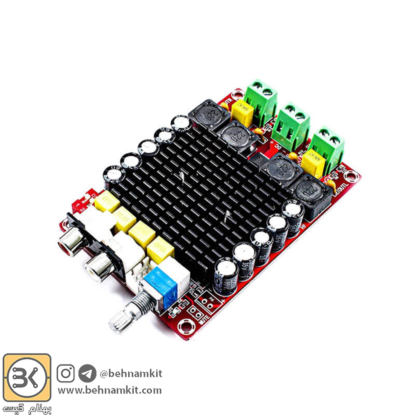 ماژول آمپلی فایر استریو XH-M510 دیجیتالی 200 وات — تصویر ۶