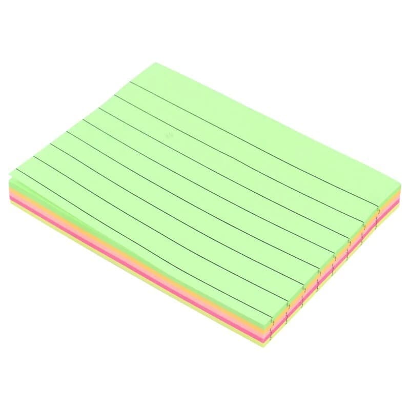 کاغذ یادداشت چسب دار رنگی Xing Li G-4 7.6*10.1cm بسته 100 برگی