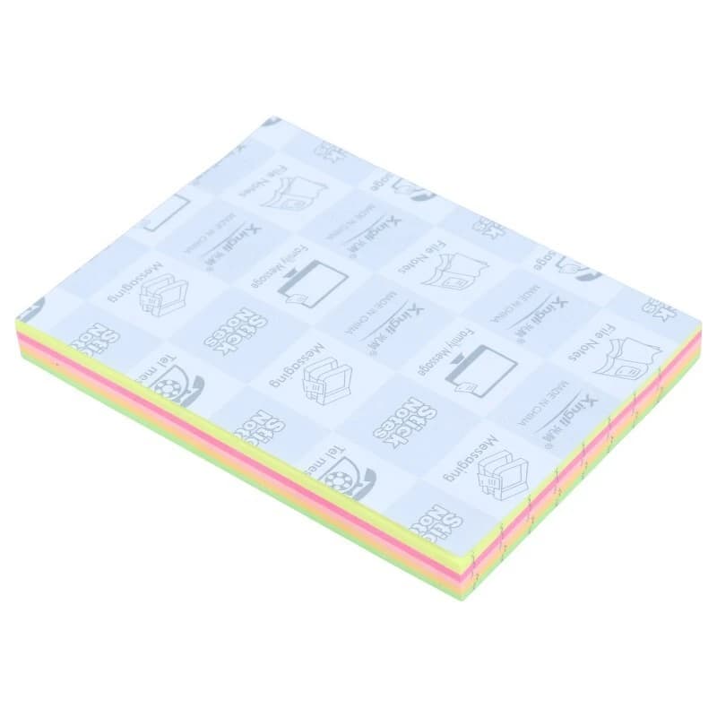 کاغذ یادداشت چسب دار رنگی Xing Li G-4 7.6*10.1cm بسته 100 برگی — تصویر ۶