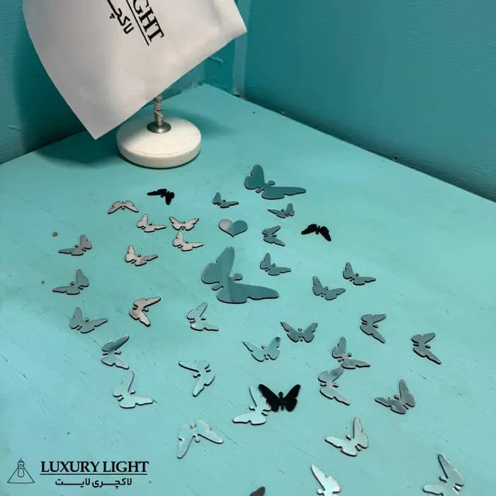 آینه طرح پروانه کد AK1903 — تصویر ۵