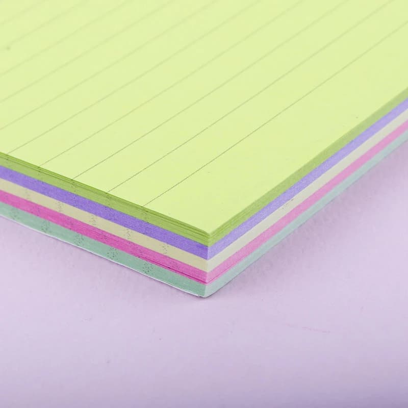 کاغذ یادداشت چسب دار رنگی Sam Stick Note 10*14.5cm بسته 100 برگی — تصویر ۵
