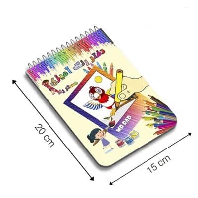 کیف دستی بچه گانه فیوری همراه با دفکیف دستی بچه گانه فیوری همراه با دفتر رنگ آمیزی — تصویر ۵
