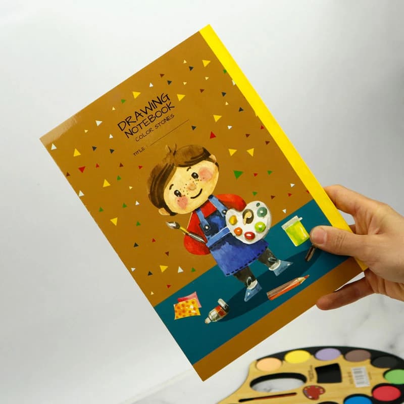 دفتر نقاشی 60 برگ طرح فانتزی پاپکو Papco PN-9076 — تصویر ۳