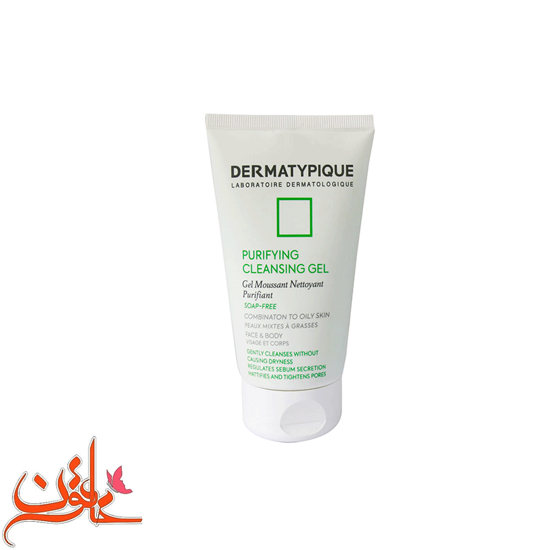 ژل شستشو صورت درماتیپیک مناسب پوست چرب حجم 150 میلی لیتر