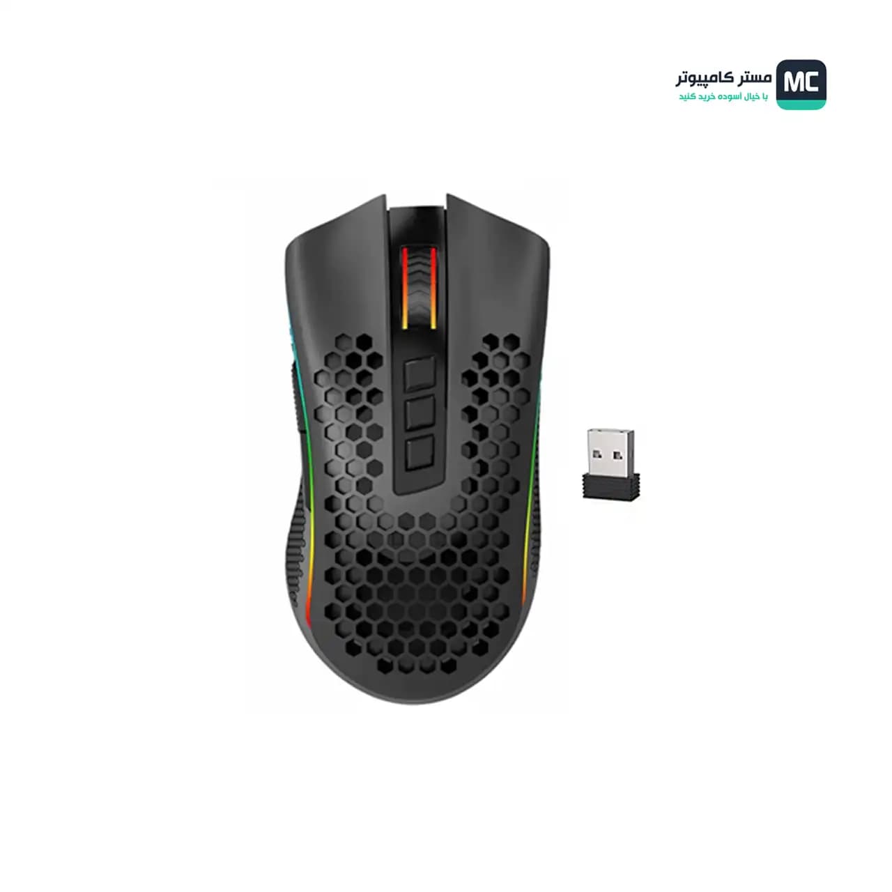 موس بی‌سیم گیمینگ ردراگون Storm Pro M808-KS RGB