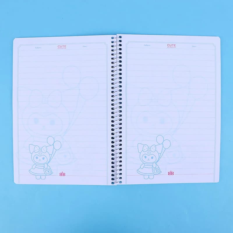 دفتر سیمی 50 برگ طرح کرومی کد 501 Cute — تصویر ۶