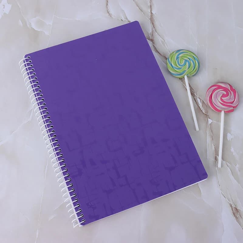 دفتر سیمی 100 برگ ساده رنگی آپادانا کد 31 — تصویر ۵