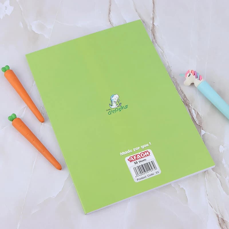 دفتر 50 برگ طرح کلاسیک آفاق کد 03 — تصویر ۳