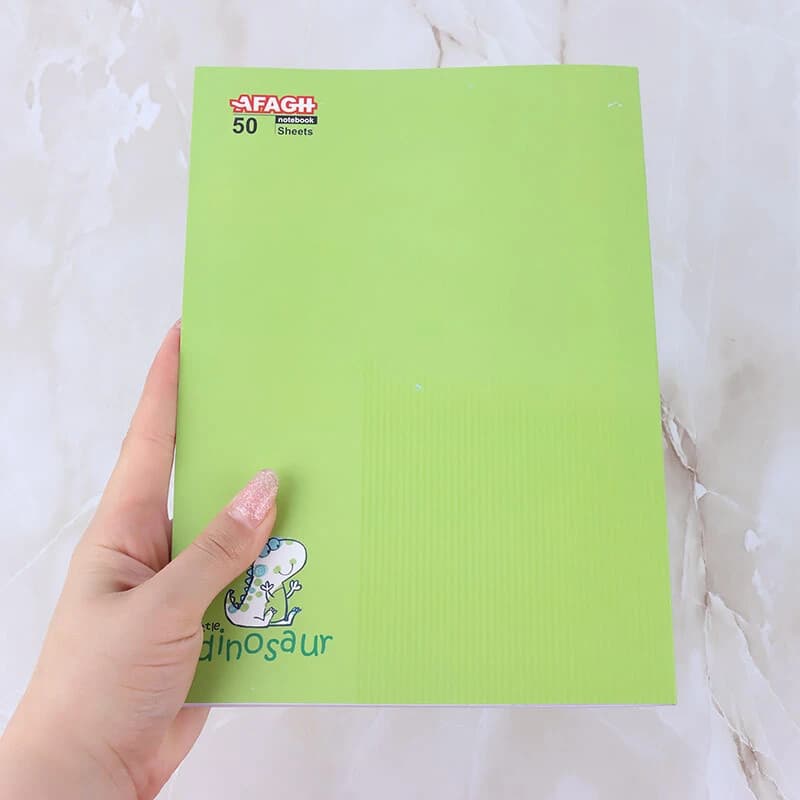 دفتر 50 برگ طرح کلاسیک آفاق کد 03 — تصویر ۵