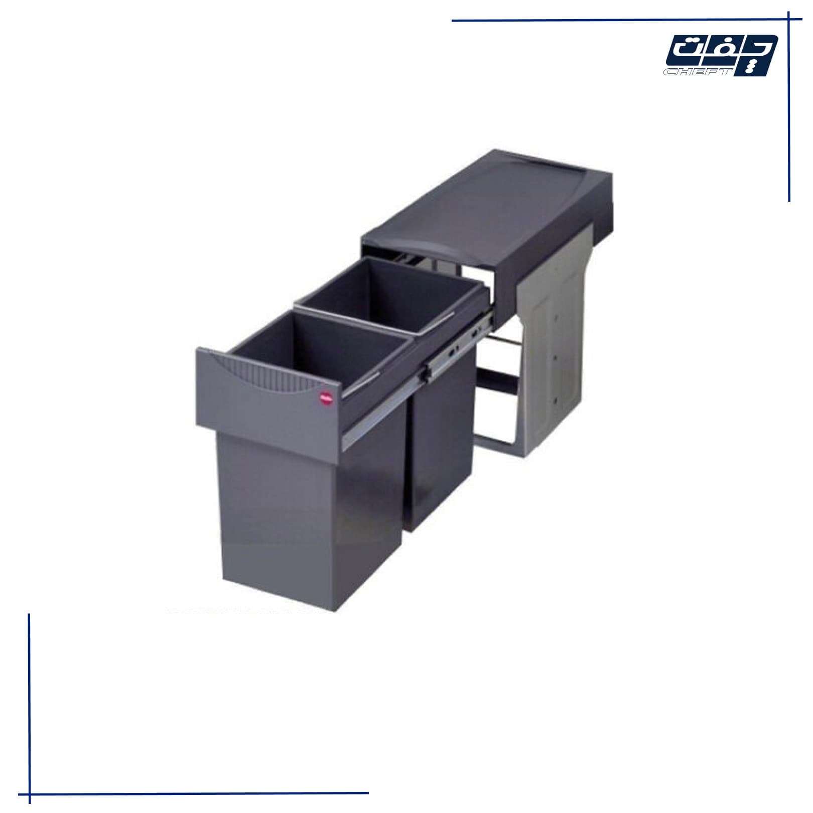 سطل چند منظوره توکار متصل به کف هایلو مدل تاندم جهت یونیت عرض 30 سانتیمتر 3666101 فانتونی کد Q130