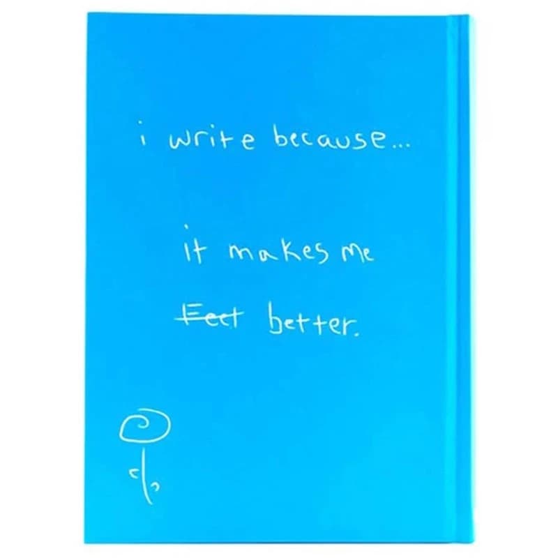 دفتر 100 برگ طرح I Write دات نوت