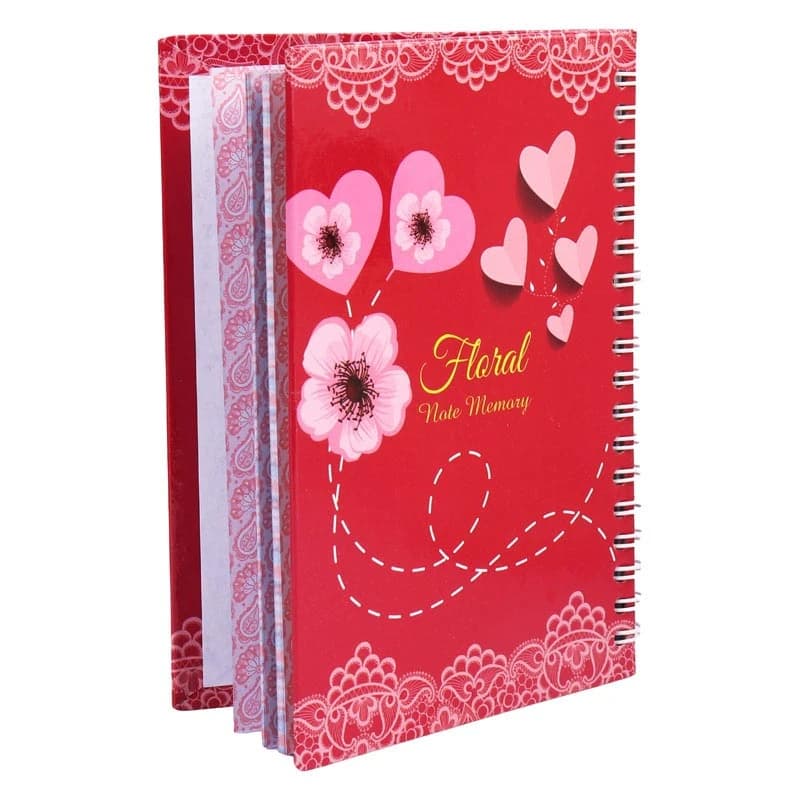 دفتر خاطرات سیمی 30 برگ طرح کلاسیک سنجاقک — تصویر ۶