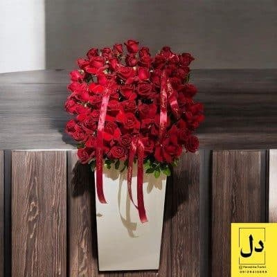ارسال گل طبیعی برای اداره کار منطقه 3 تهران