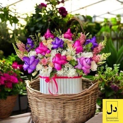 ارسال گل طبیعی برای اداره ثبت اسناد و املاک یافت آباد تهران