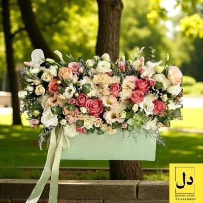 ارسال گل طبیعی برای اداره پست غرب تهران