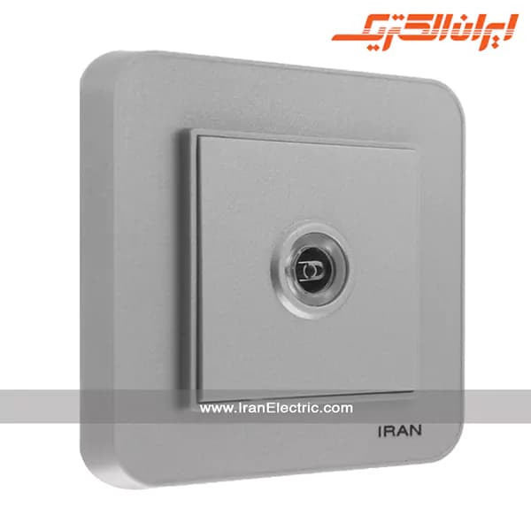 پریز آنتن TV ارس نقره ای