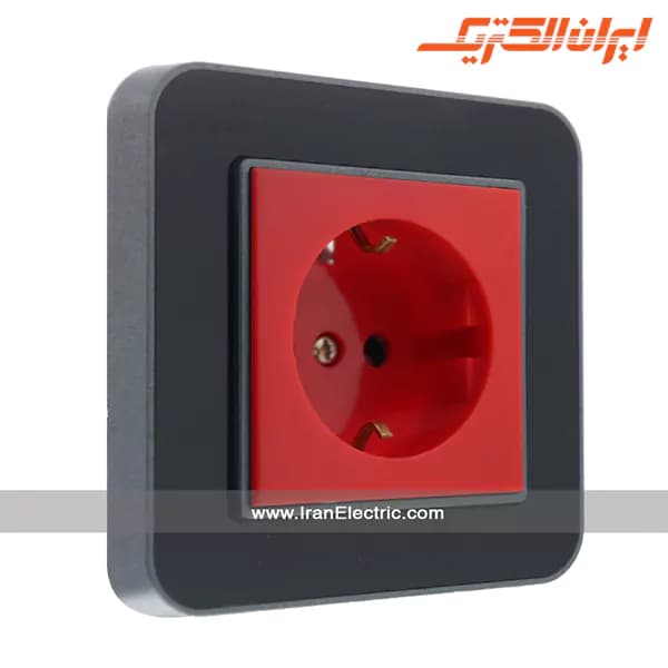 پریز برق UPS ارس زغال سنگی زه مشکی