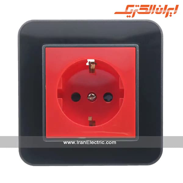 پریز برق UPS ارس زغال سنگی زه مشکی — تصویر ۲
