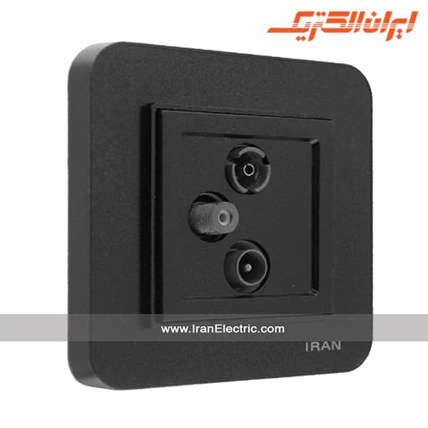 پریز آنتن TV-SAT-RD ارس مشکی