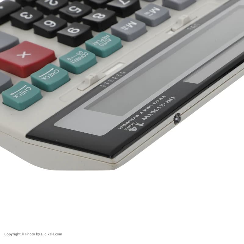 ماشین حساب مدل DR-2130TW — تصویر ۴