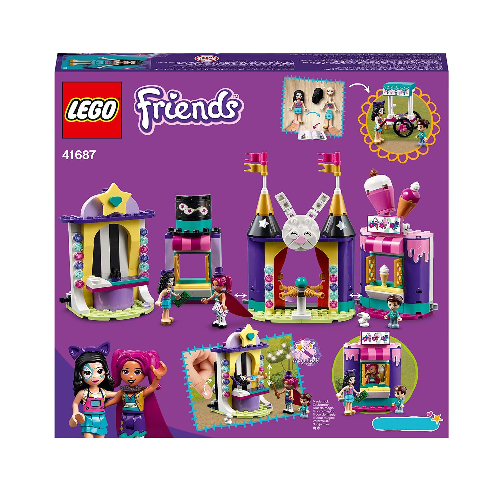 لگو سری Friends مدل Magical Funfair Stalls کد 41687 — تصویر ۳