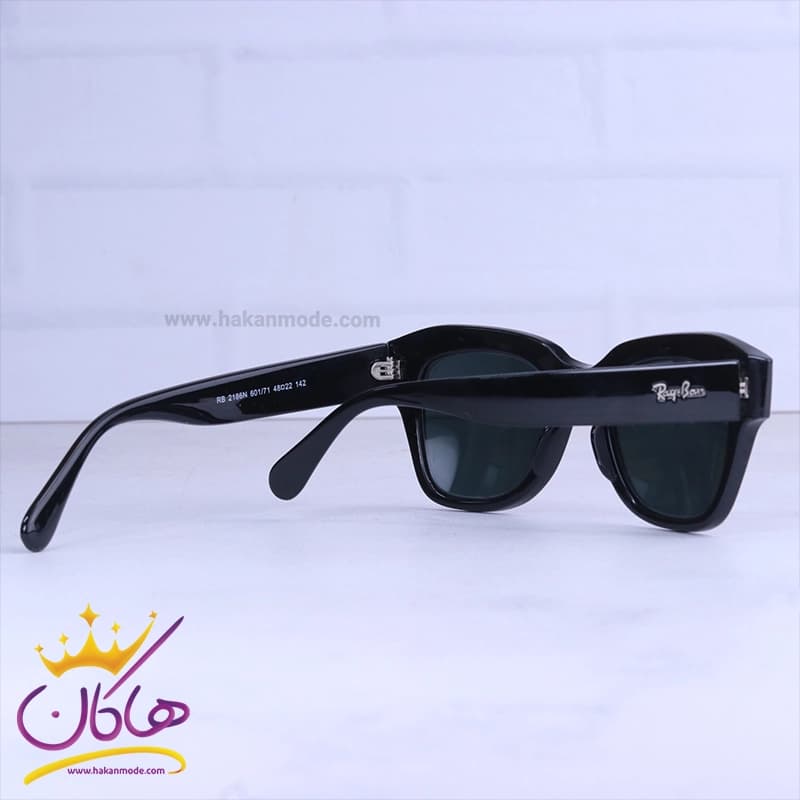 عینک آفتابی زنانه ری بن فریم ویفرر قهوه ای RB 2186N/3 — تصویر ۷