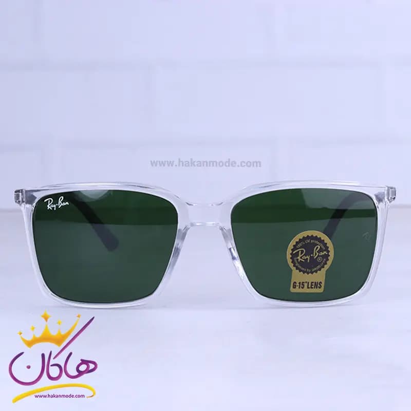 عینک آفتابی مردانه ری بن قاب شیشه ای RB 9113/2