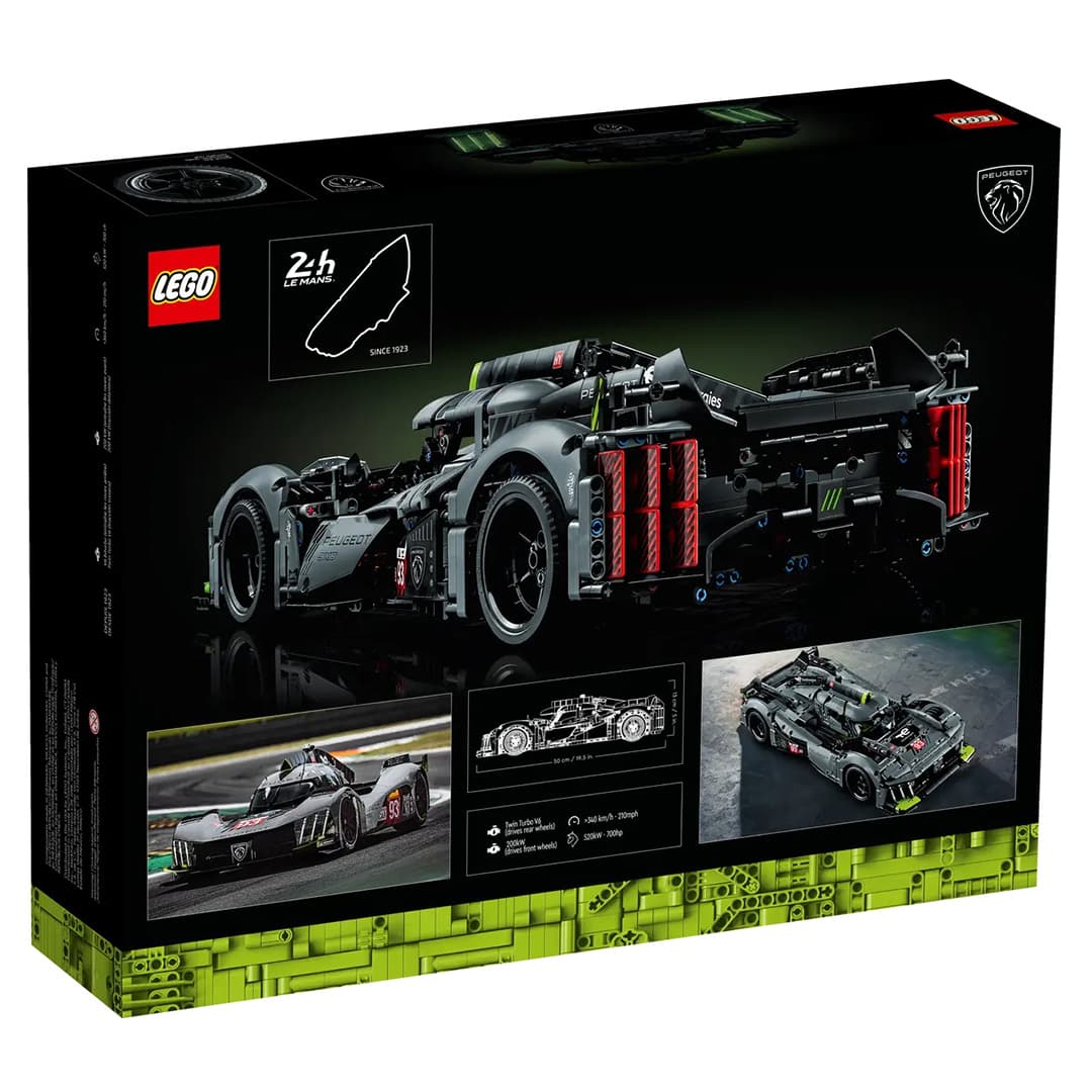 لگو سری Technic مدل Peugeot 9X8 — تصویر ۷