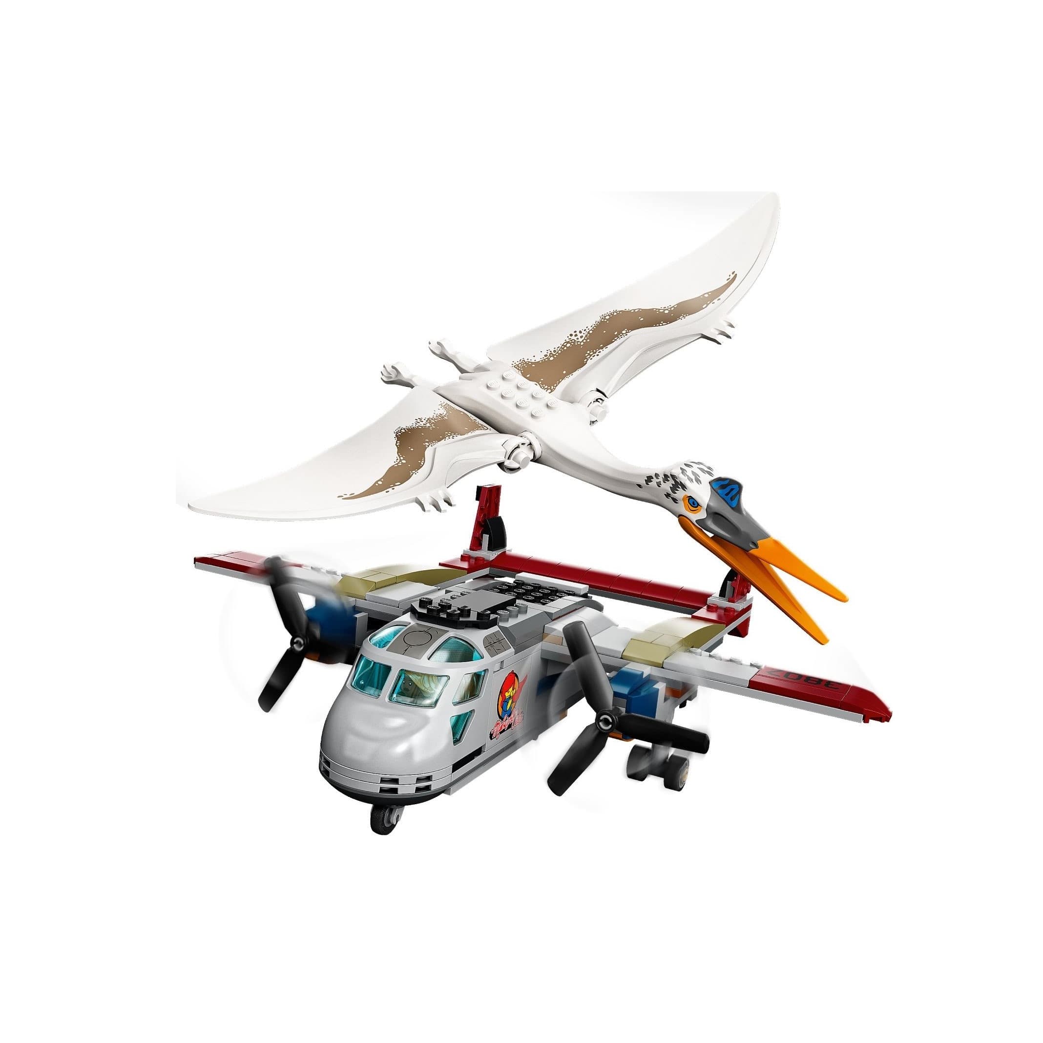 لگو سری Jurassic World مدل Quetzalcoatlus Plane Ambush کد 76947 — تصویر ۳