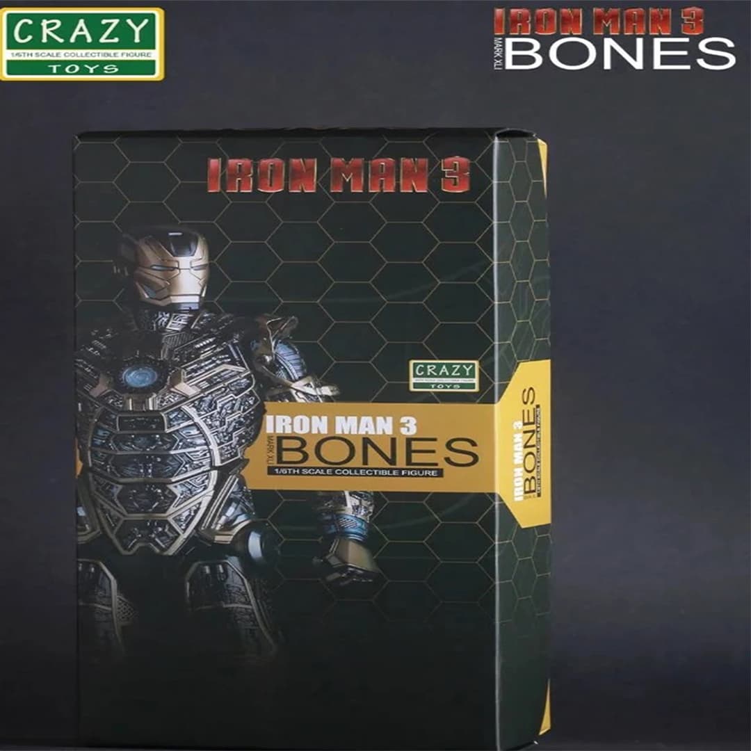 اکشن فیگور کریزی تویز مدل Iron Man 3 Mark XLI — تصویر ۸
