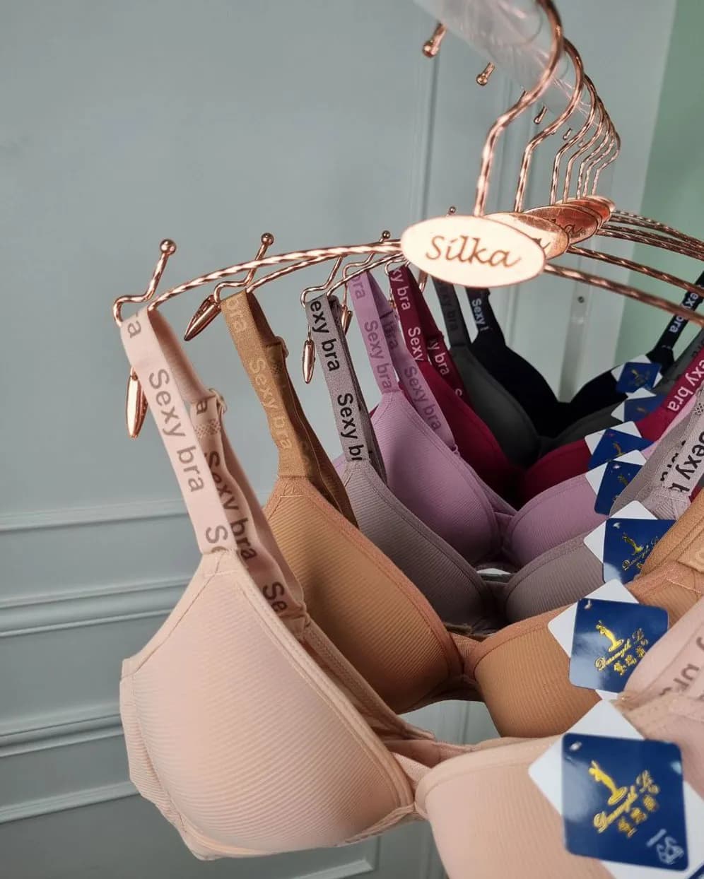 سوتین زنانه اسفنجی اسپرت Sexy Bra سیلکا — تصویر ۲