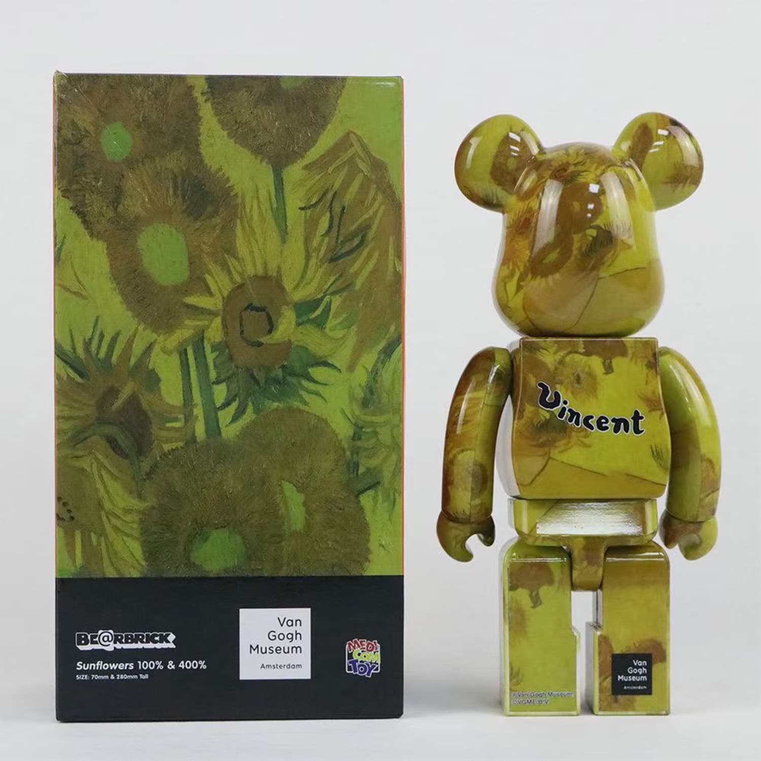 فیگور مدل Bearbrick Van Gogh — تصویر ۵