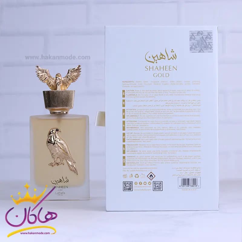 ادکلن لطافه یونیسکس شاهین گلد 100 میل — تصویر ۴
