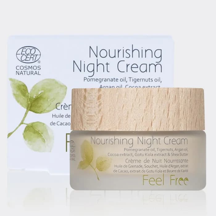 کرم شب تغذیه کننده و ضد پیری فیل فری Feel Free Nourishing Night Cream 50ml — تصویر ۲