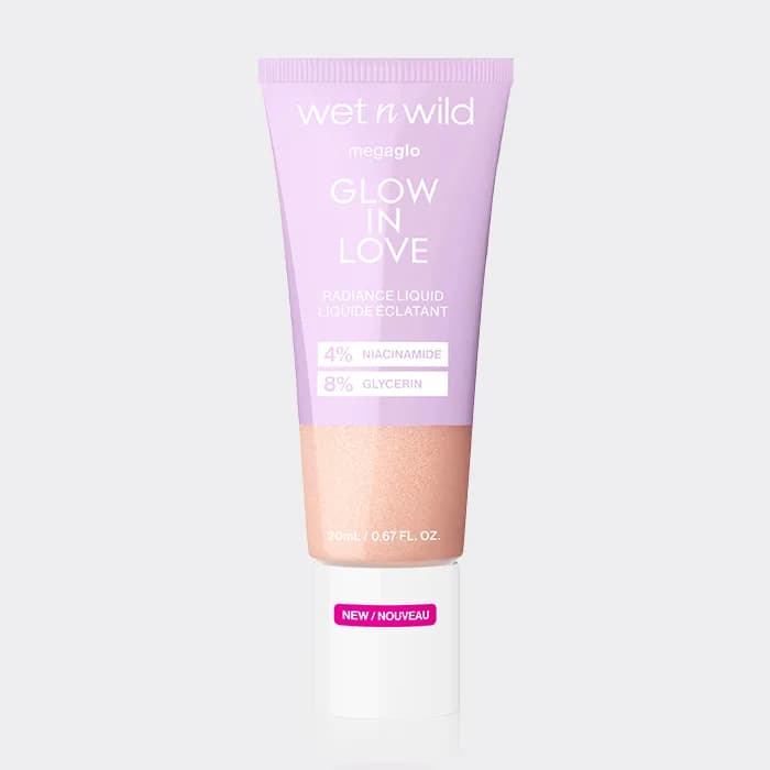 هایلایتر مایع گلو این لاو وت اند وایلد Wet n Wild Megaglo Glow In Love Radiance Liquid 20ml