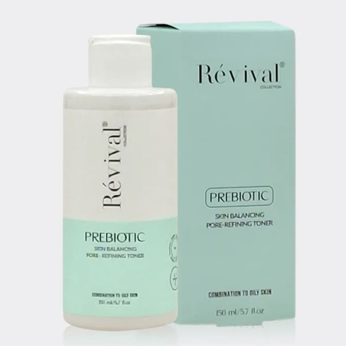 تونر جمع کننده منافذ پری بیوتیک رویوال Revival Prebiotic Skin Balancing Pore Refining Toner 150ml — تصویر ۲