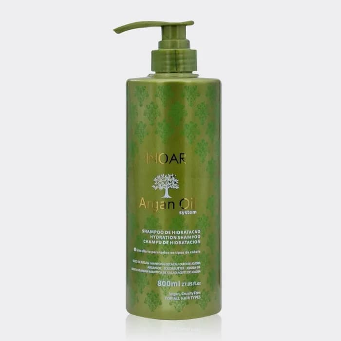 شامپو فری سولفات آرگان اینوآر Inoar Argan Oil Shampoo 800ml