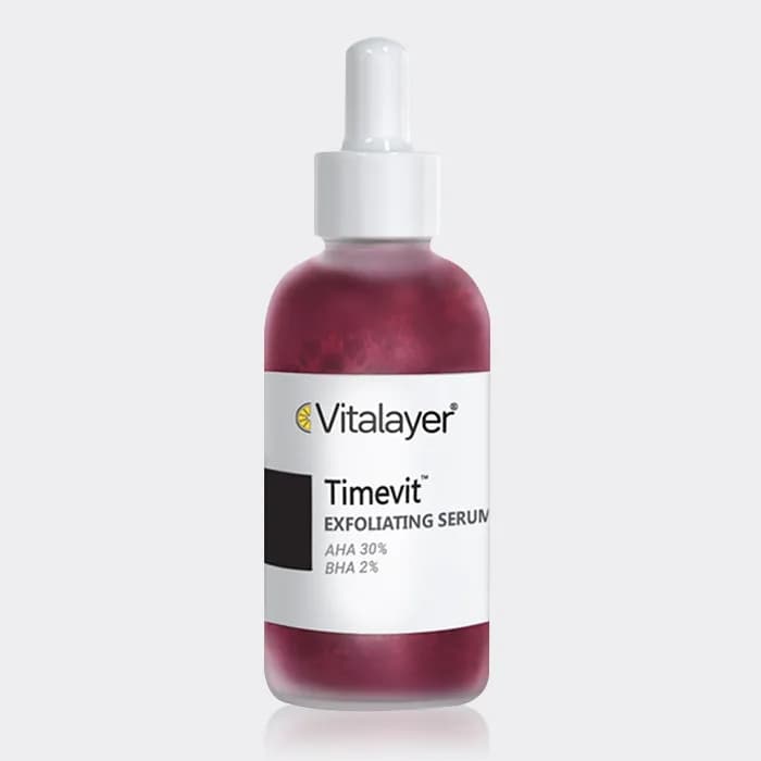 سرم لایه بردار قوی تایم ویت ویتالیر Vitalayer Timevit Exfoliating Serum 30ml