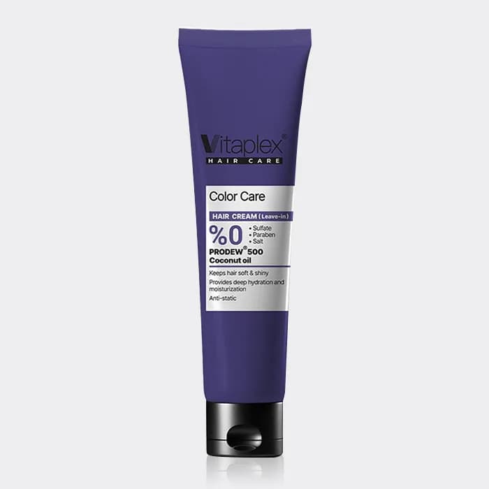 کرم مو بعد از حمام موهای رنگ شده ویتاپلکس Vitaplex Color Care Hair Cream 150ml