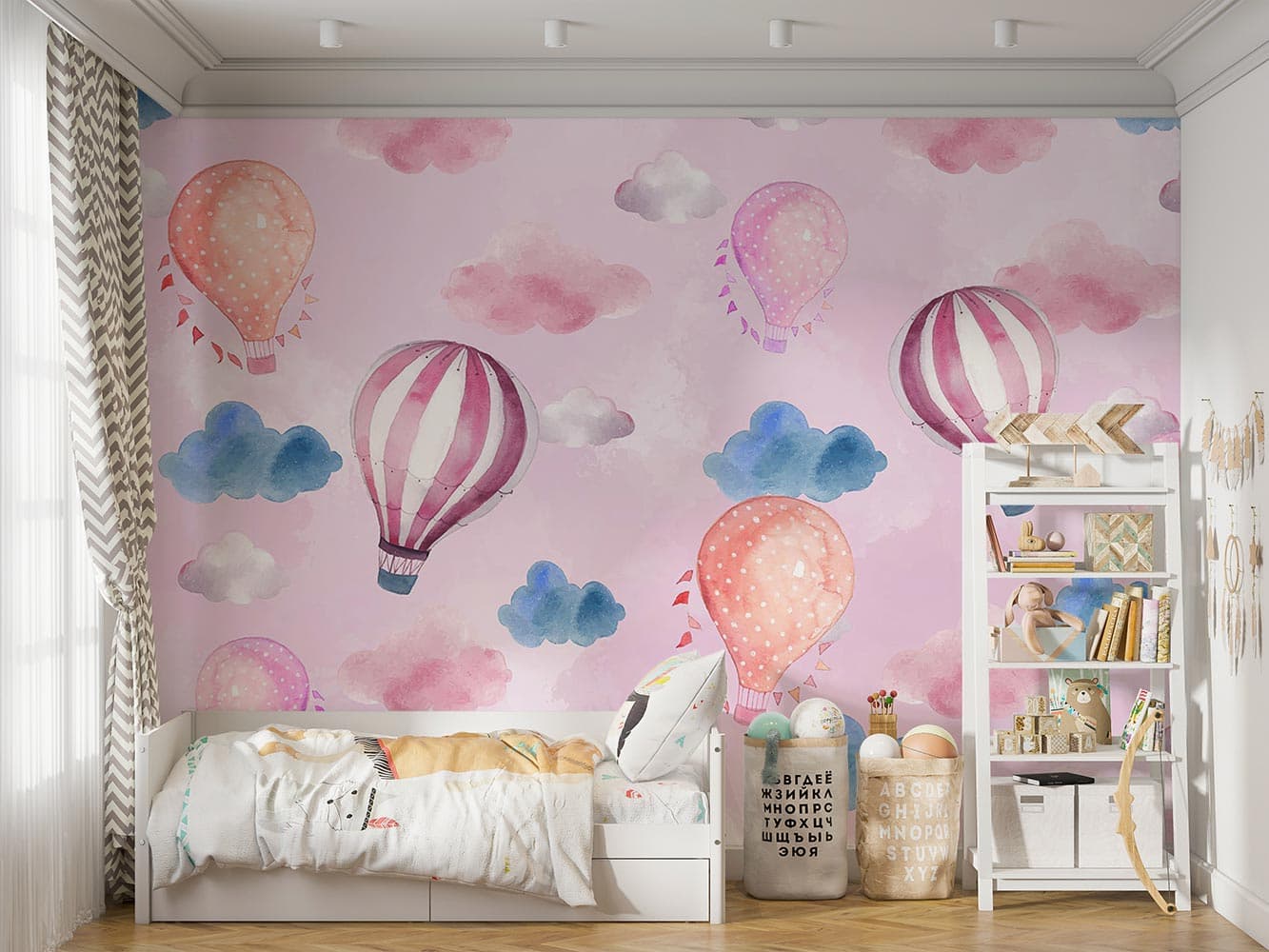 پوستر دیواری اتاق کودک بالن M11022000