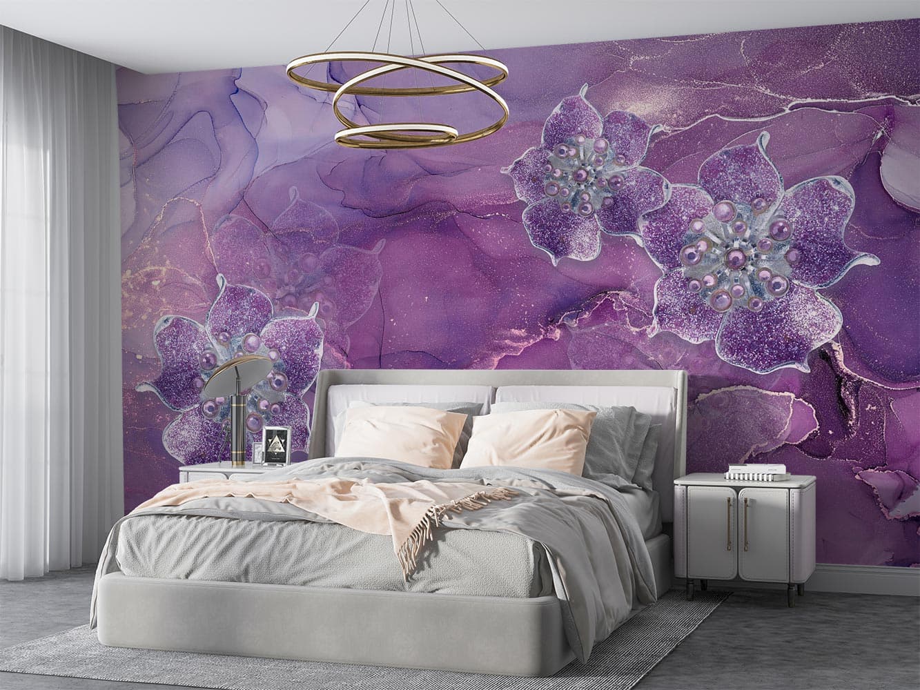 پوستر دیواری گل فانتزی M11019900