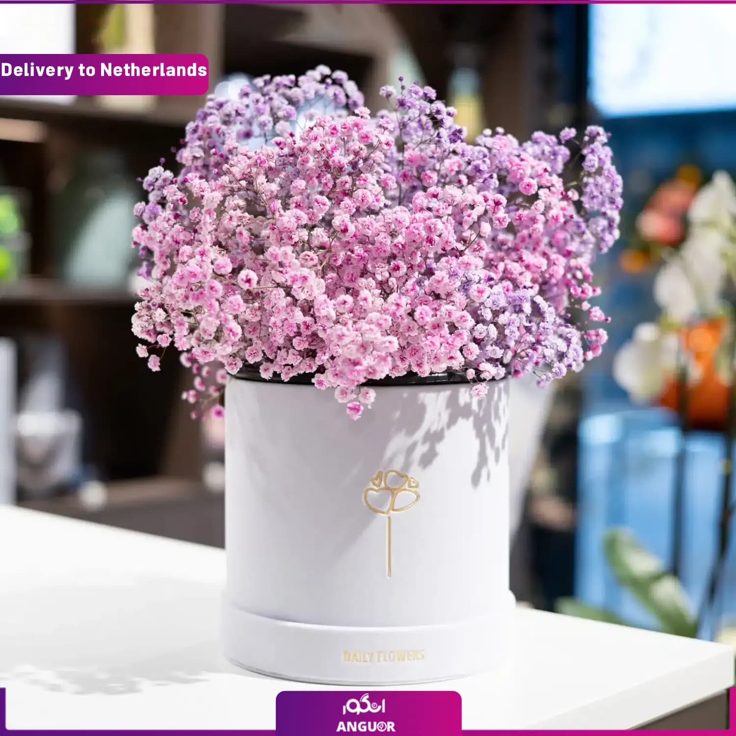 باکس گل عروس (ارسال گل به هلند)