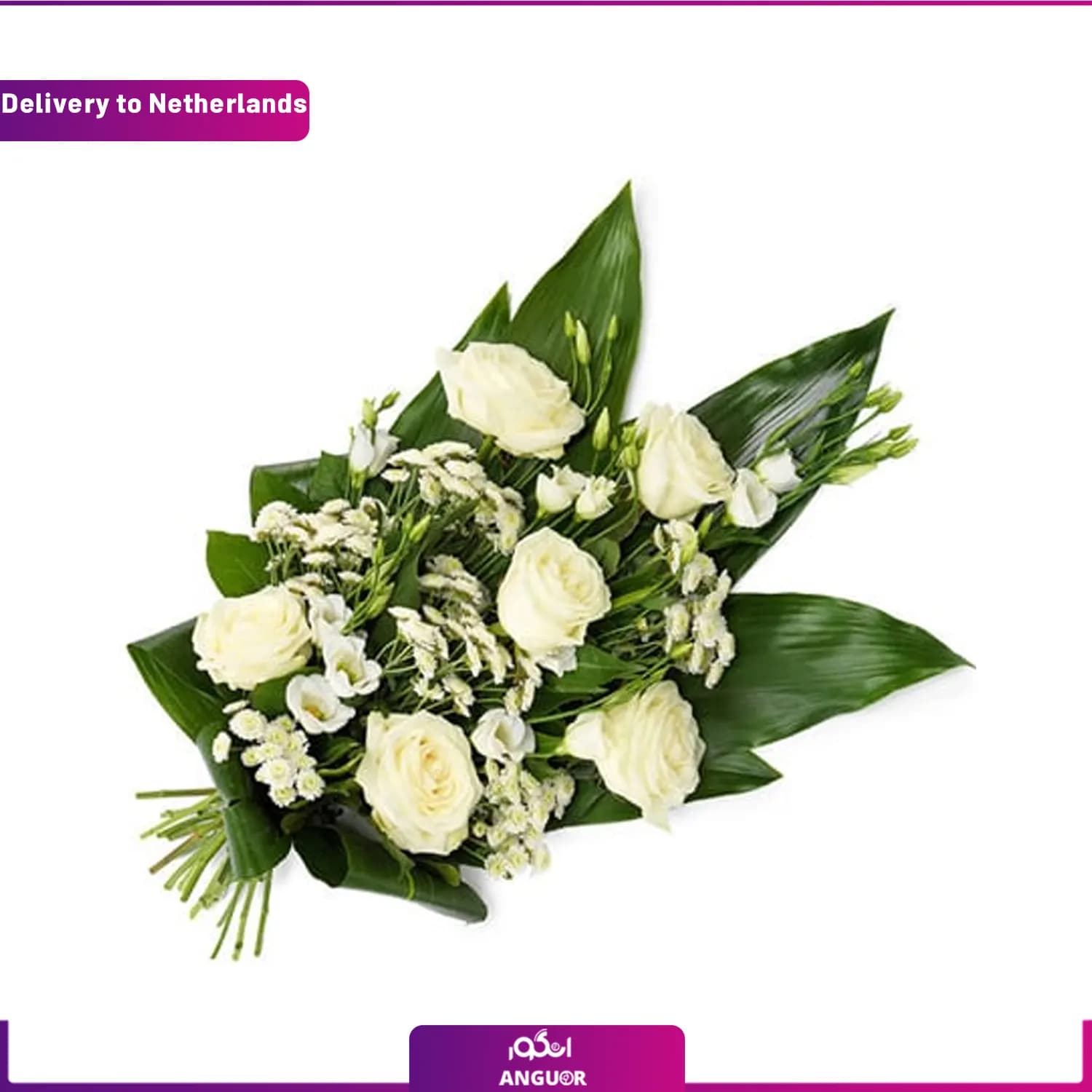 دسته گل تسلیت (ارسال گل به هلند)