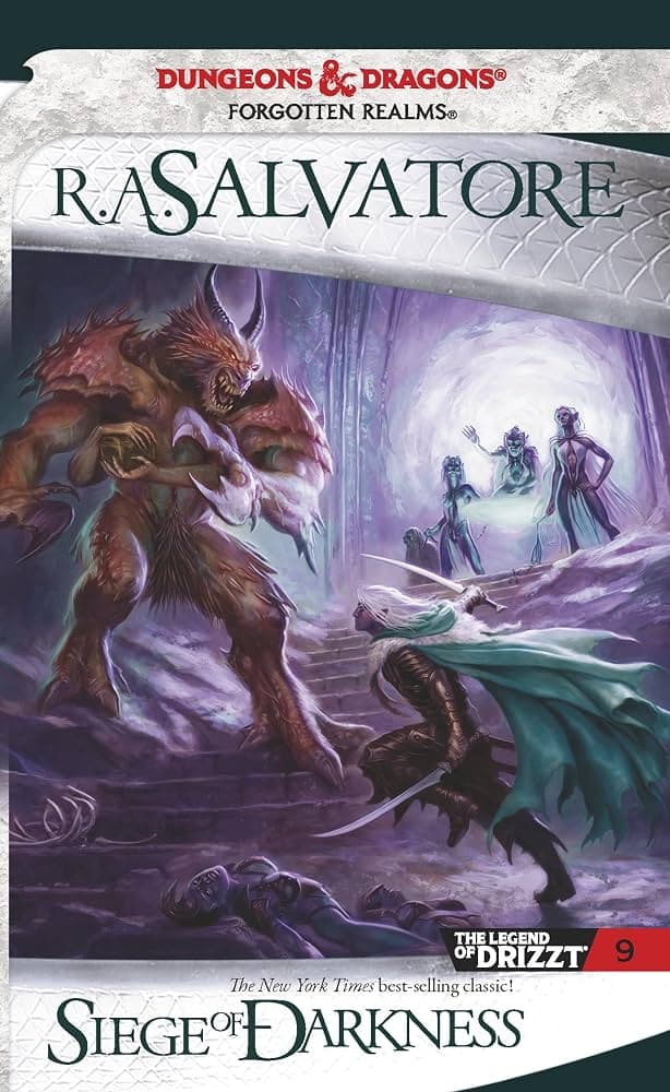 کتاب Siege of Darkness (محاصره تاریکی) نسخه انگلیسی PDF | آر. ای. سالواتوره